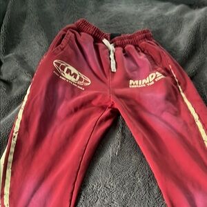 Men's Red Joggers